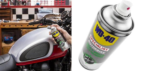 Spray cera y brillo WD-40 Specialist Motorbike