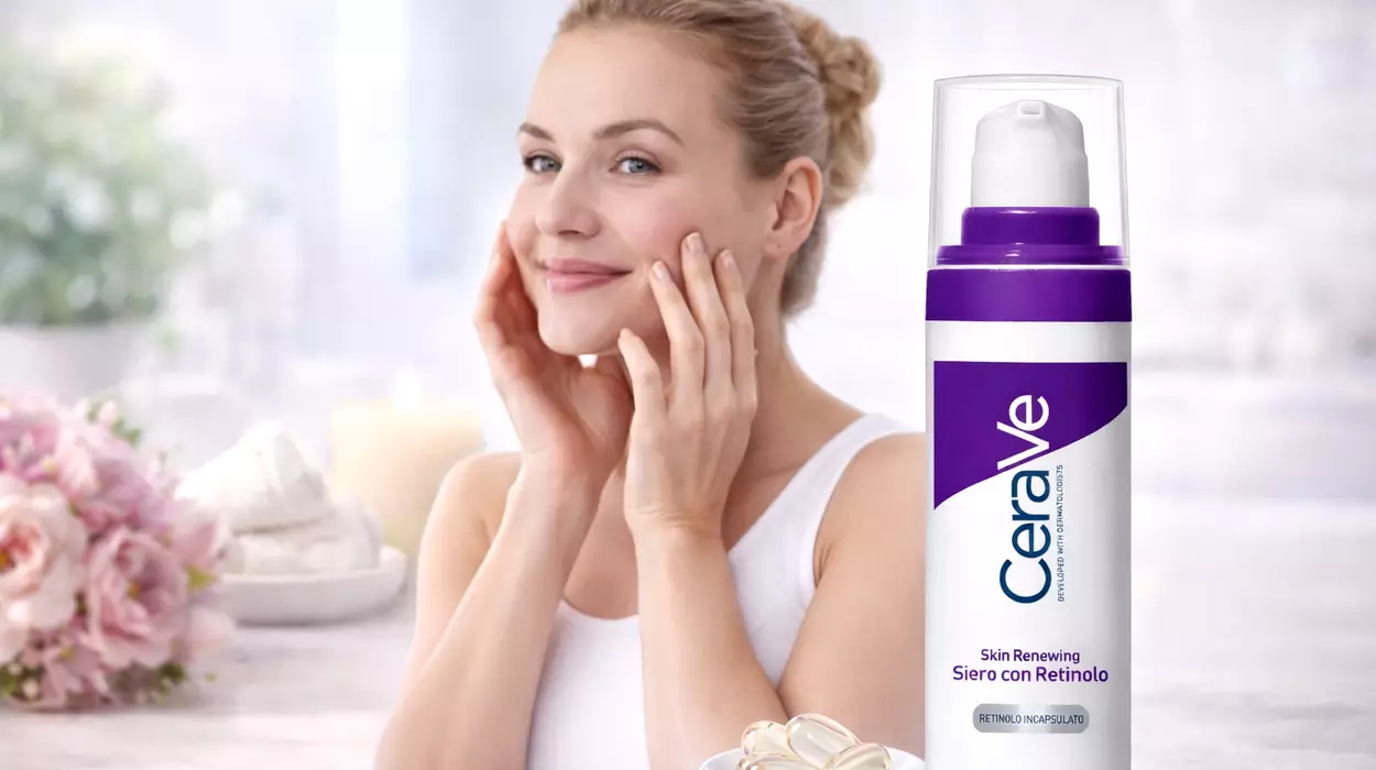 CeraVe Skin Renewing Retinol Serum con retinol encapsulado y ceramidas para líneas y arrugas de 30 ml
