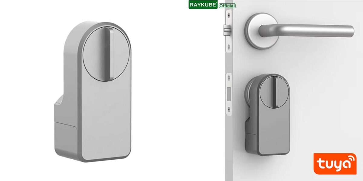 Cerradura inteligente RAYKUBE A1 Pro Max con Bluetooth