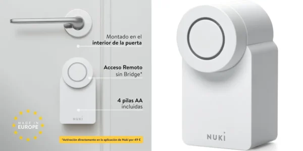 Cerradura inteligente Nuki Smart Lock Go (2025)