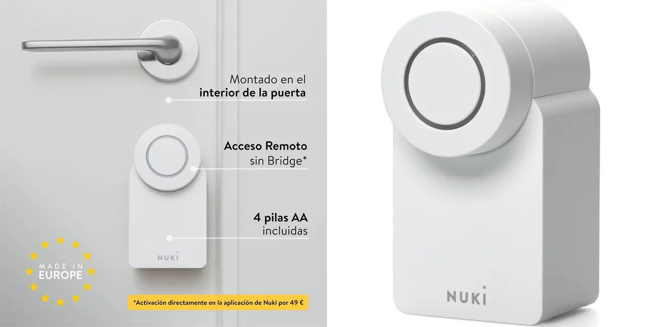 Cerradura inteligente Nuki Smart Lock Go (2025)