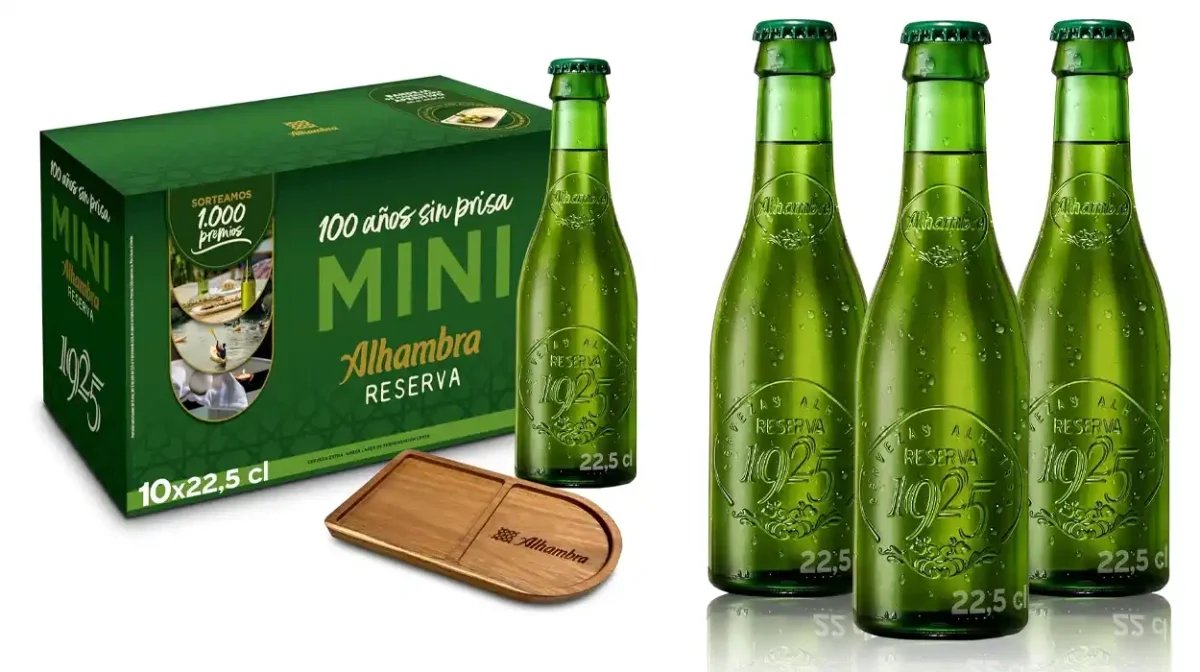 10 cervezas Alhambra Reserva 1925 Mini