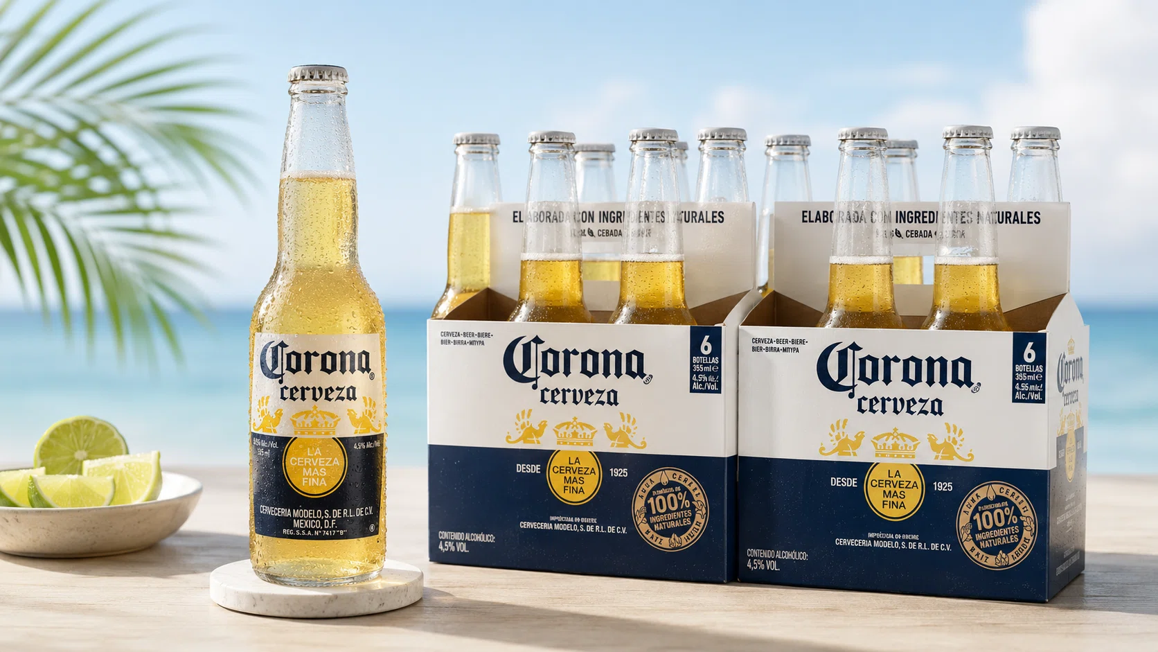 24 Cerveza Corona Extra de 355 ml 