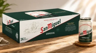 24 San Miguel Especial Cerveza Dorada Lager