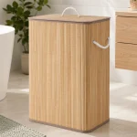 cesto Songmics de bambú 90 L