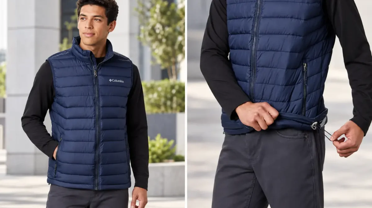 Chaleco acolchado Columbia Powder Lite Vest para hombre