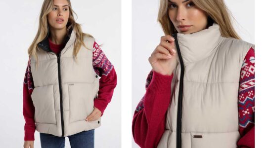 Chaleco acolchado Lois Jeans mujer barato