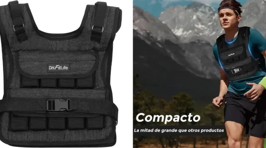 Chaleco lastrado DH FitLife ajustable