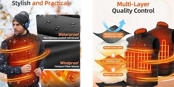 Chaleco térmico Posugear oferta