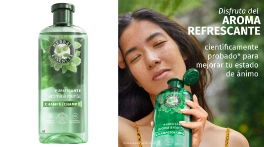 champú Herbal Essences de menta