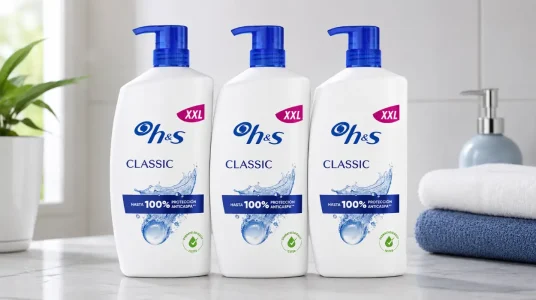 Champú anticaspa H&S Classic con dispensador de 1000 ml para uso diario
