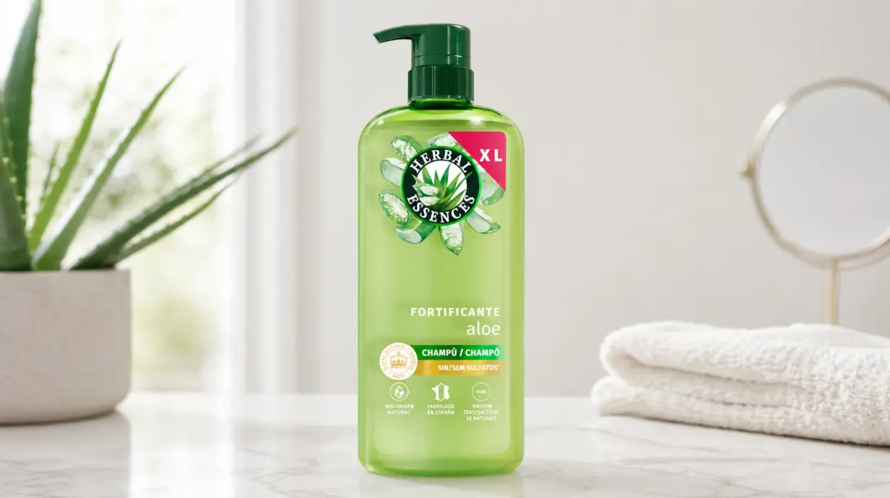Champú Herbal Essences Aloe sin sulfatos de 650 ml