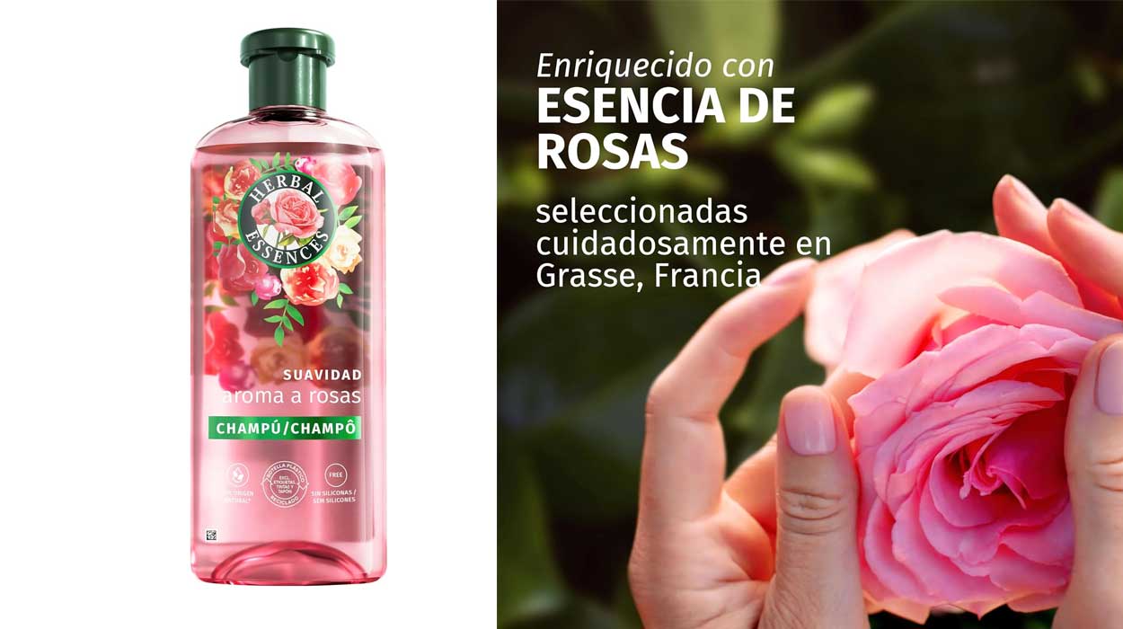 Champú Herbal Essences Rosas barato