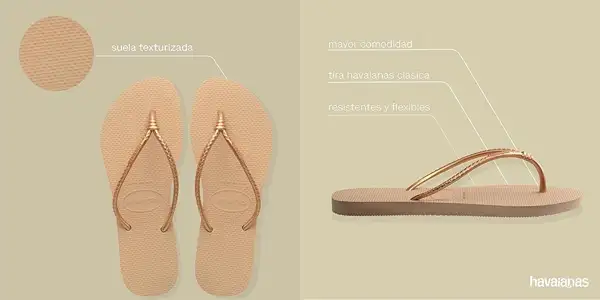 chanclas Havaianas Slim Tube oferta