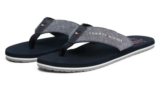 Chanclas Tommy Hilfiger Chambray Beach Sandal