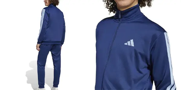 Chándal Adidas Basic French Terry 3 Stripes