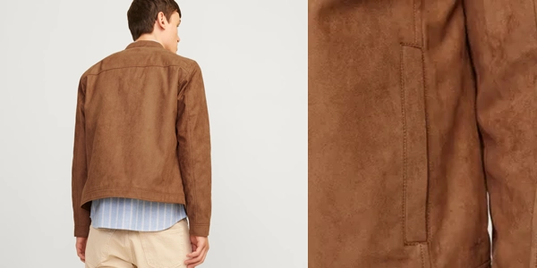 chaqueta Jack & Jones Synthetic Suede Jacket para hombre oferta