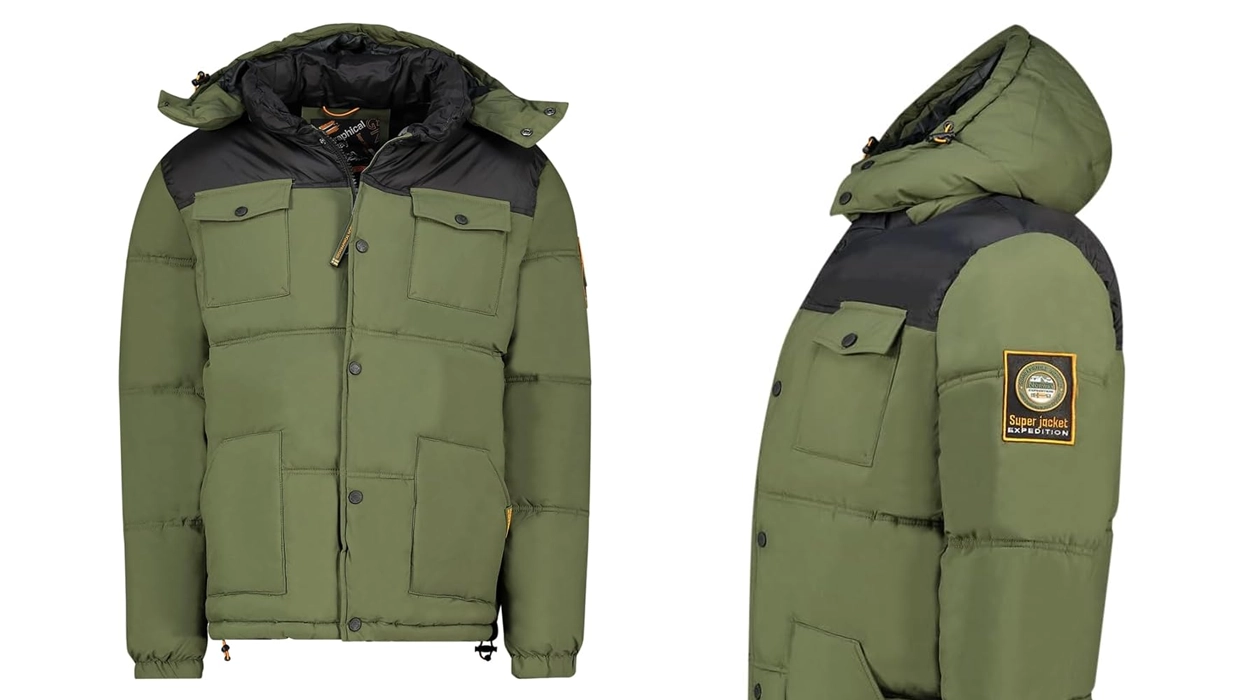 chaqueta acolchada Geographical Norway Bareda para hombre