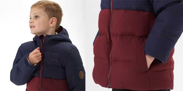 Chaqueta acolchada Quechua Nh500 para niños oferta