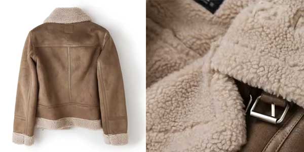 Chaqueta aviador vintage mujer oferta