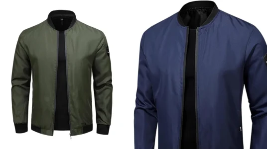 chaqueta bomber ligera para hombre