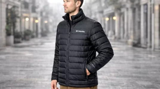 Chaqueta Columbia Powder Pass acolchada para hombre