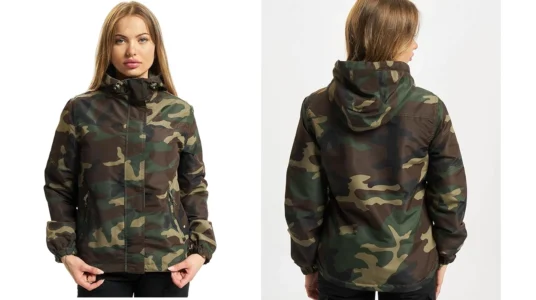 chaqueta cortavientos Brandit para mujer