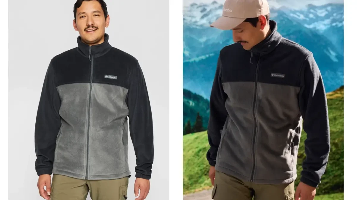 Chaqueta de forro polar Columbia Steens Mountain para hombre