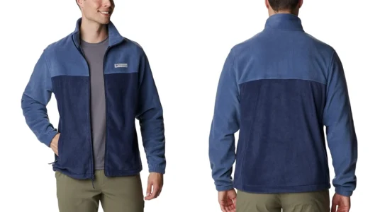 chaqueta de forro polar Columbia Steens Mountain para hombre barata