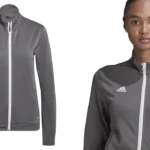 chaqueta deportiva Adidas Entrada 22 en color gris