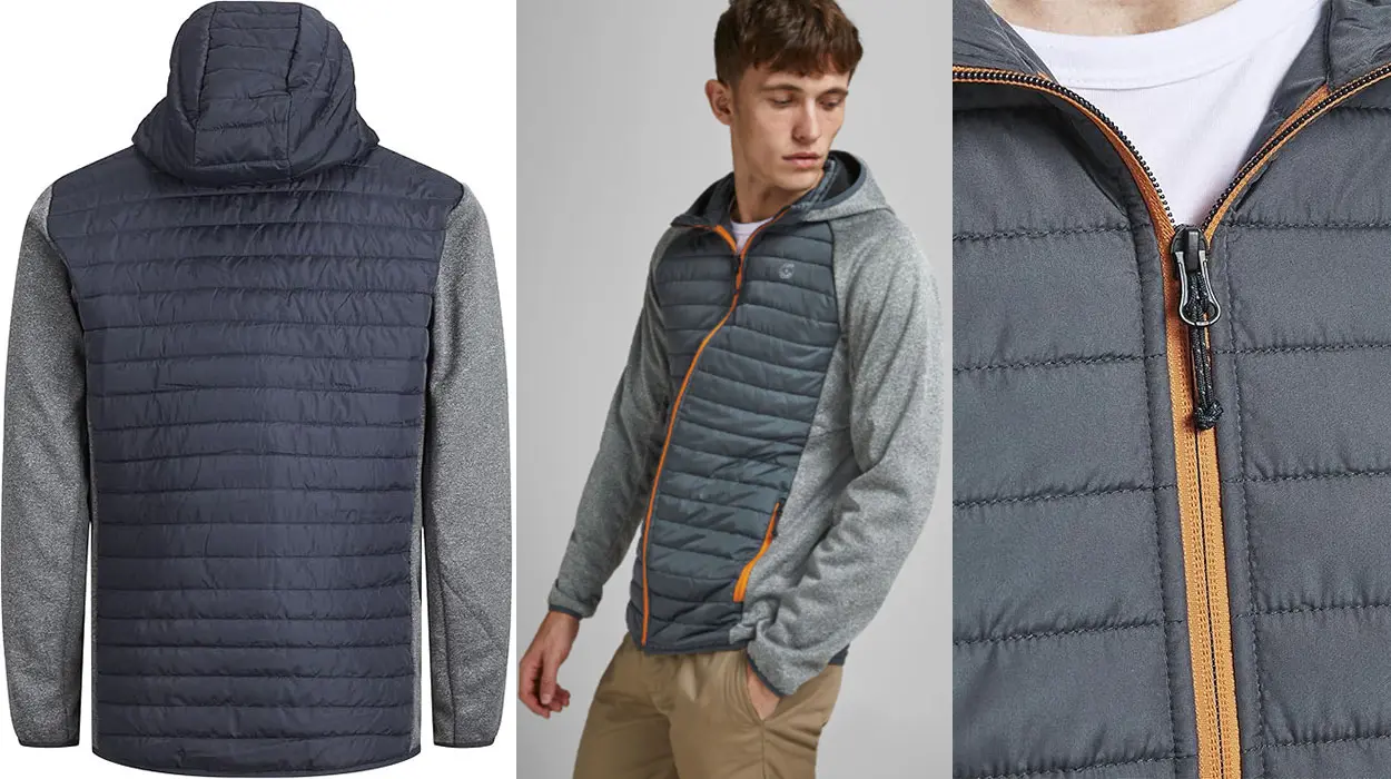 Chaqueta híbrida Jack & Jones para hombre barata