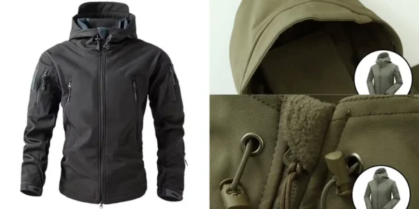 Chaqueta de lana softshell Mazerout para hombre