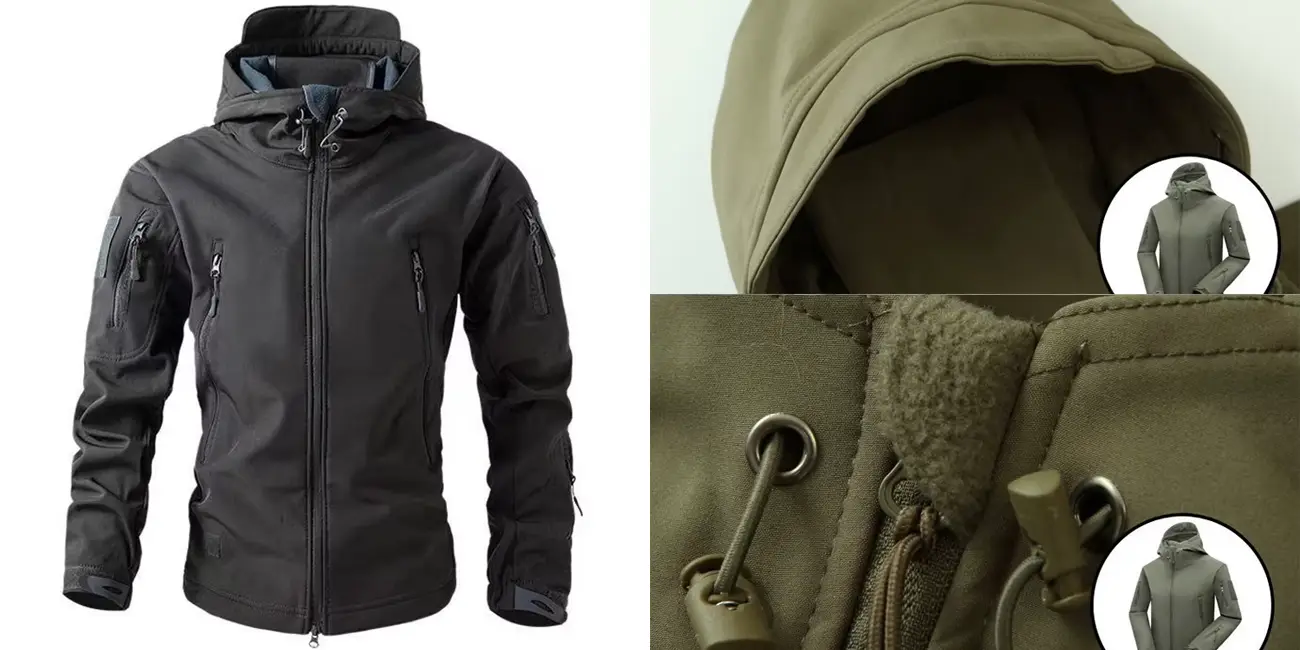 Chaqueta de lana softshell Mazerout para hombre