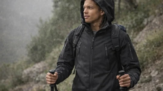 Chaqueta de lana softshell Mazerout para hombre