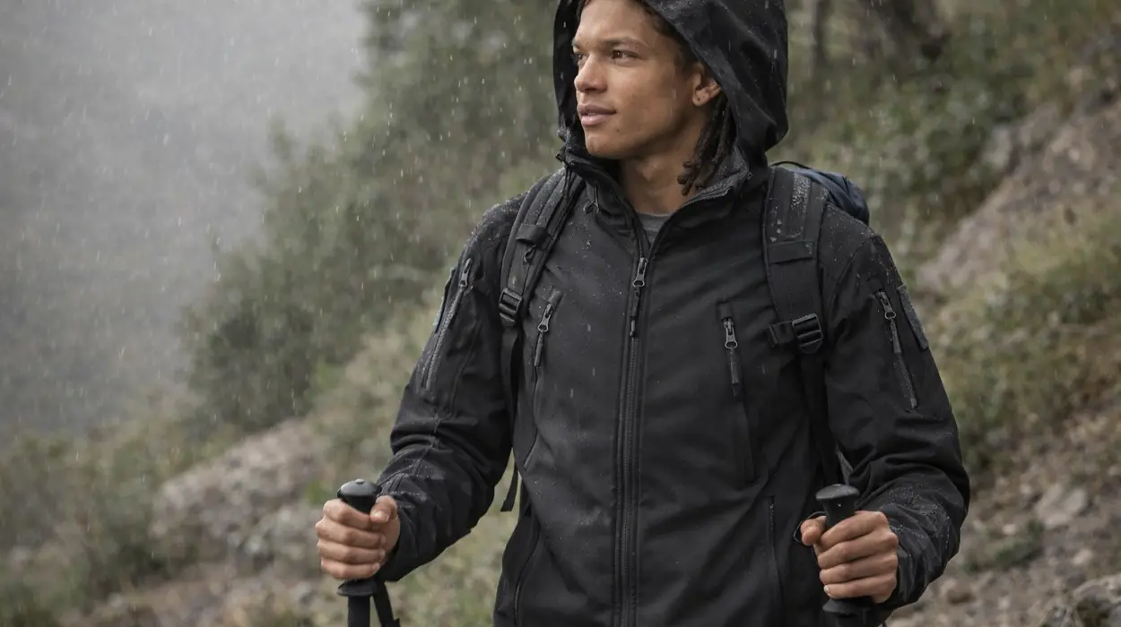 Chaqueta de lana softshell Mazerout para hombre