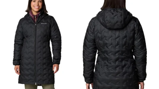 chaqueta larga de plumón Columbia Delta Ridge II para mujer
