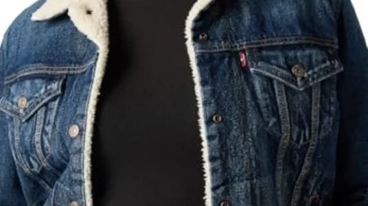 Chaqueta Levi's Original Sherpa Trucker para mujer, modelo That New New en talla M