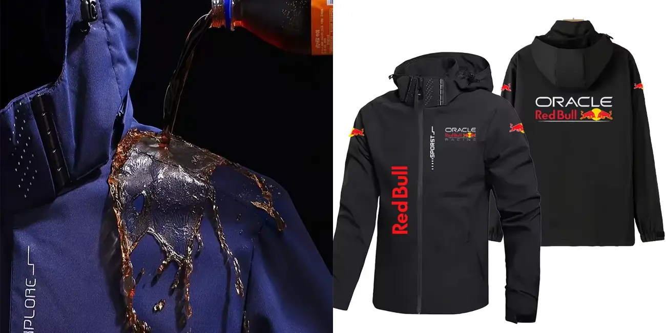 Chaqueta cortavientos Oracle Red Bull Edición 2025