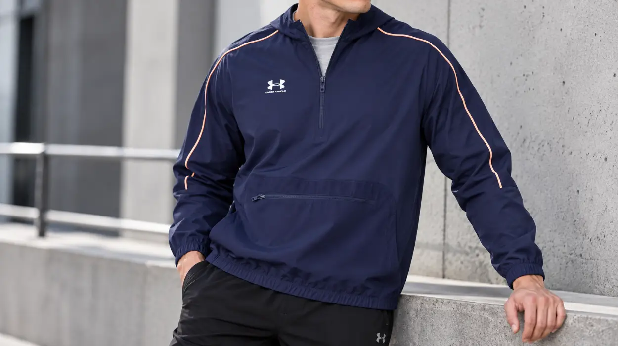 Chaqueta Under Armour UA M Challenger Warmup con tejido transpirable para hombre
