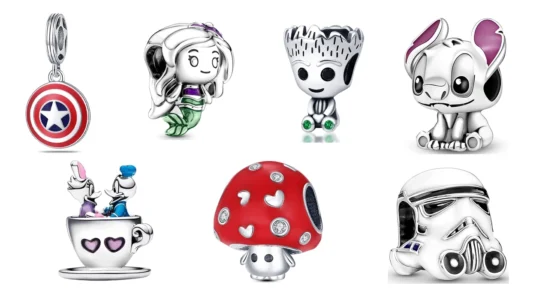 charms personajes pandora