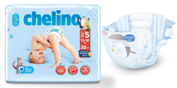 Chelino pañales bebé Talla 5 oferta