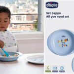 Chicco vajilla silicona bebé oferta