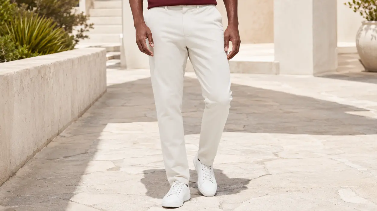 Pantalones chinos Tommy Hilfiger Core Harlem Essential para hombre en color beige