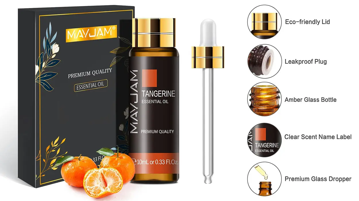 Chollo Aceite esencial de mandarina Mayjam de 10 ml