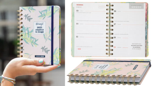 Chollo Agenda semanal pequeña 2025 Mr. Wonderful "Empieza la magia"