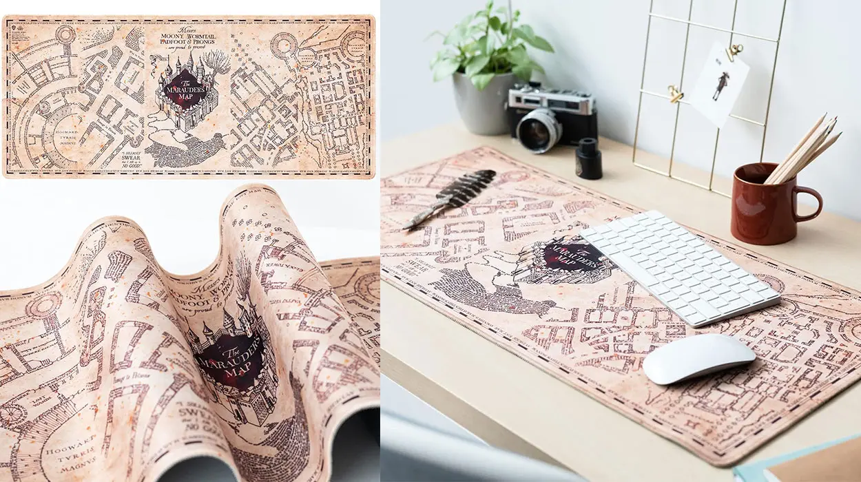 Chollo Alfombrilla XXL para ratón de Harry Potter 