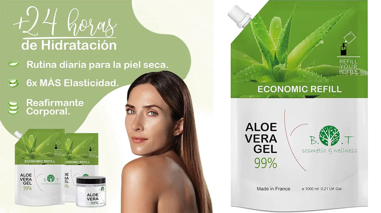 Gel Aloe Vera de B.O.T Cosmetic & Wellness