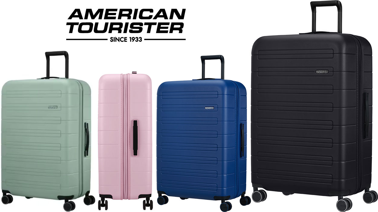 Chollo Maleta grande expandible American Tourister Novastream 77 de 121 litros