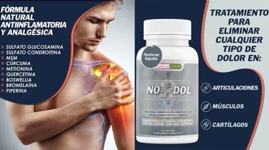 Chollo Analgésico antiinflamatorio Healthy Fusion No + Dol de 90 cápsulas
