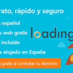 Un año de hosting gratis al contratar tu dominio con Loading